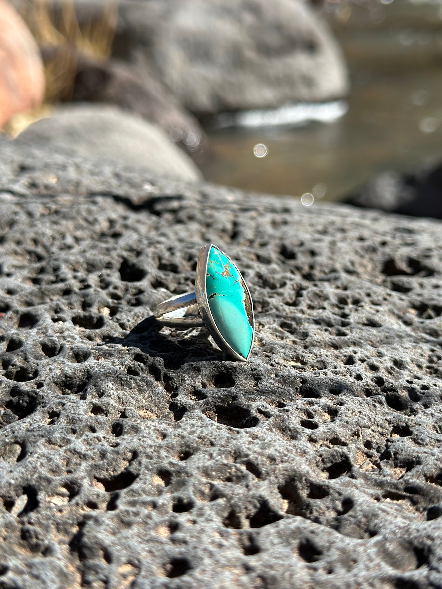 Iron Maiden Stone Ring
