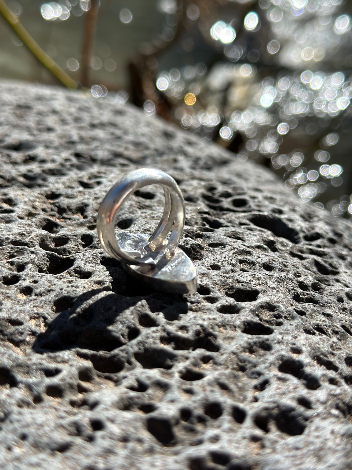 Iron Maiden Stone Ring